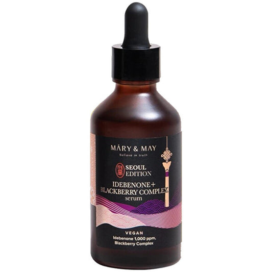 MARY & MAY Idebenone + Blackberry Complex Serum – odos serumas