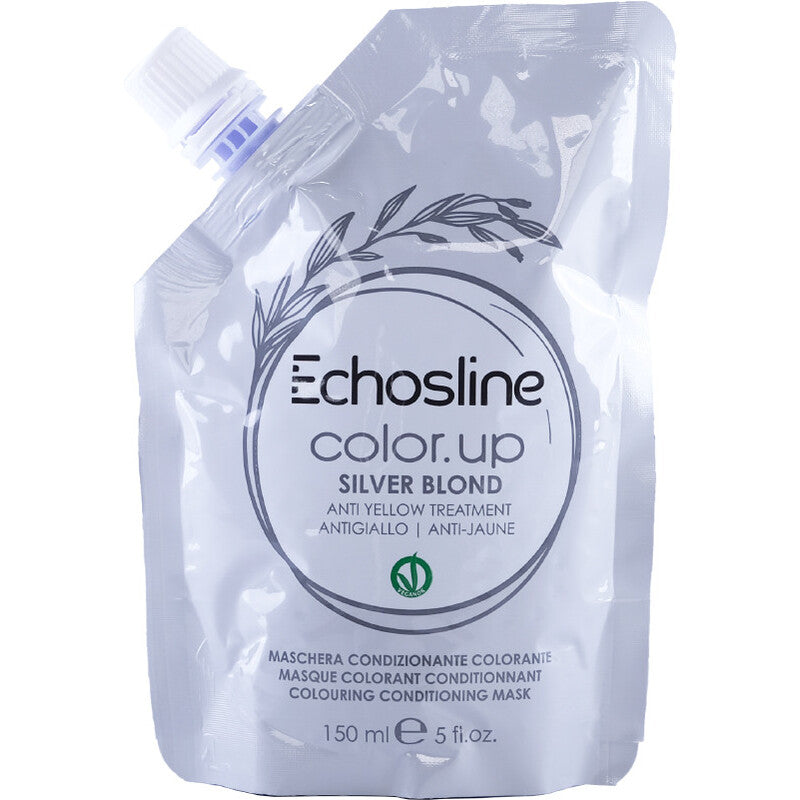 Echosline „Color.up“ plaukų spalvą atkurianti kondicionuojanti kaukė – maitinamoji kaukė su spalvos pigmentais, atgaivinančia spalvą, 150 ml