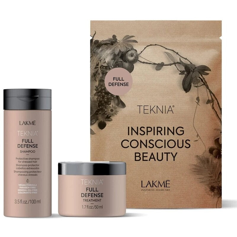 Lakmé „Teknia Full Defense“ kelioninis rinkinys – plaukų stiprinimo rinkinys