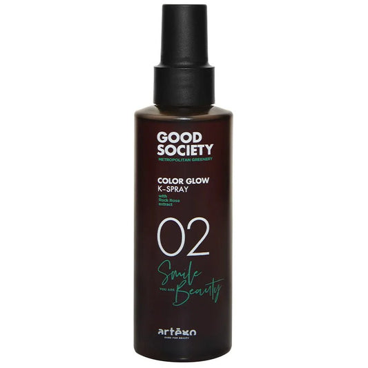 Artègo „Good Society 02 Color Glow K-Spray“ – apsauginis purškiklis dažytiems plaukams