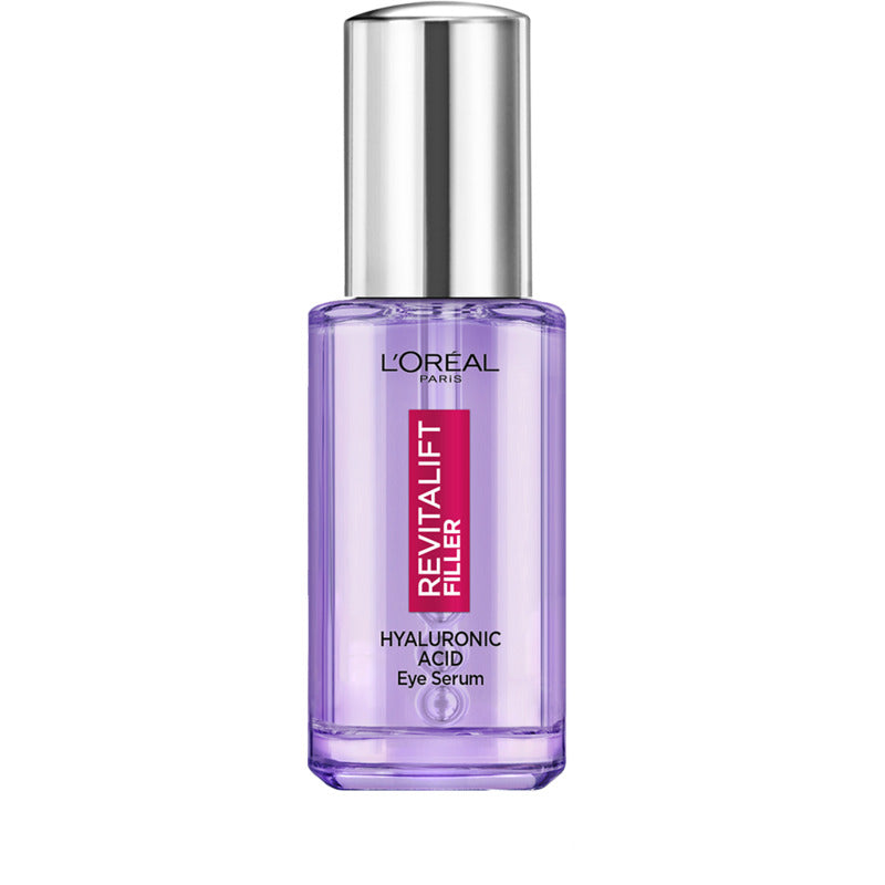 L´Oréal Revitalift Filler Hyaluronic Acid + Caffeine Eye Serum - Brightening serum with hyaluronic acid