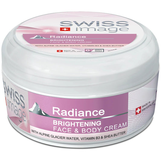 Swiss Image Kūno priežiūra „Radiance Brightening Face & Body Cream“ – skaistinamasis veido ir kūno kremas