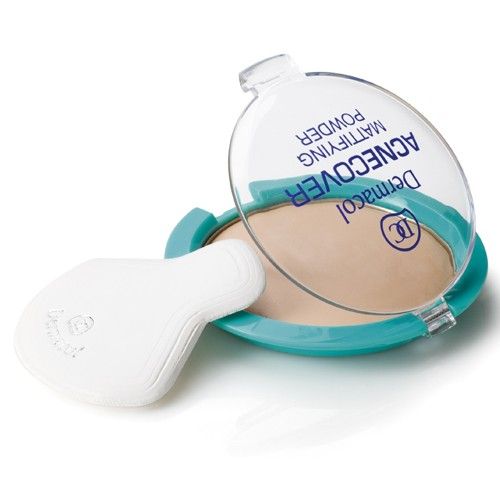 Dermacol Acnecover - Matinė pudra probleminei odai 11 g (Honey) Moterims